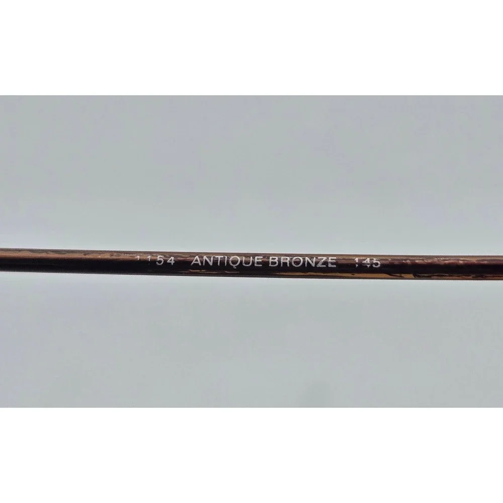 Altair Microtech Eyeglasses Frames Only 48-19-145 Antique Bronze Flex Hinge